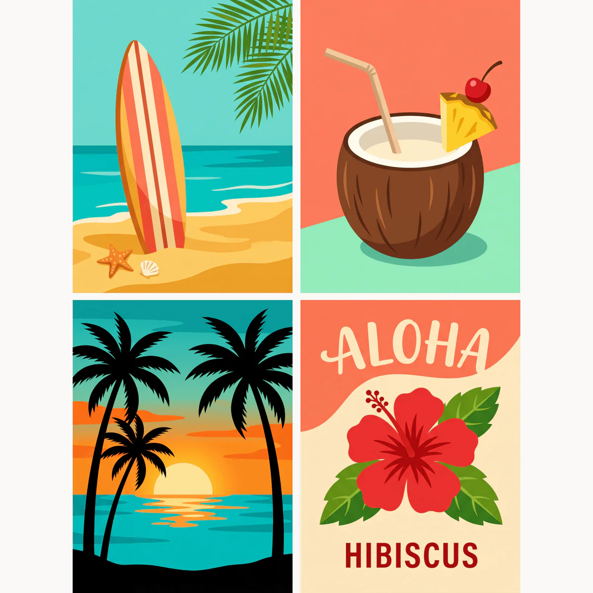 Aloha Vibes | 4 Mini Kits - Image 2