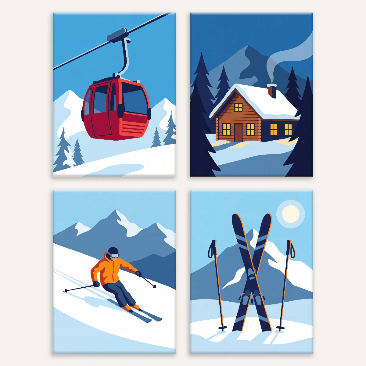 Alpine Escape | 4 Mini Kits