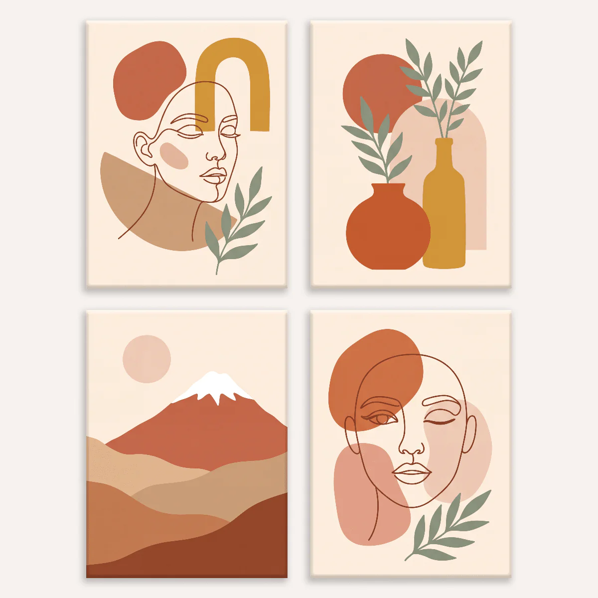 Boho Terracotta | 4 Mini Kits