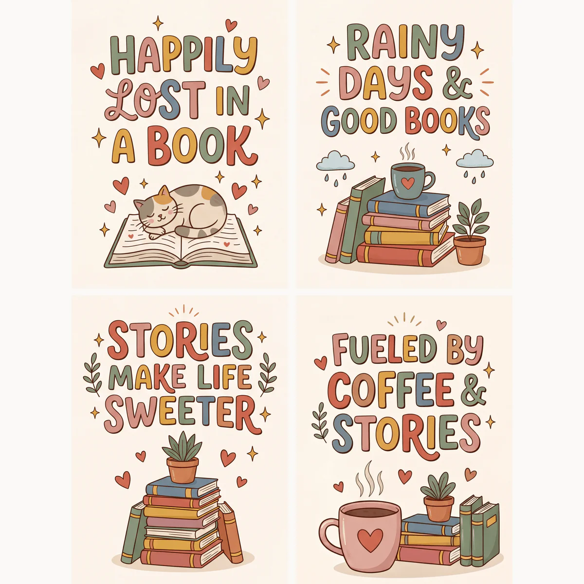 Book Lovers | 4 Mini Kits - Image 2