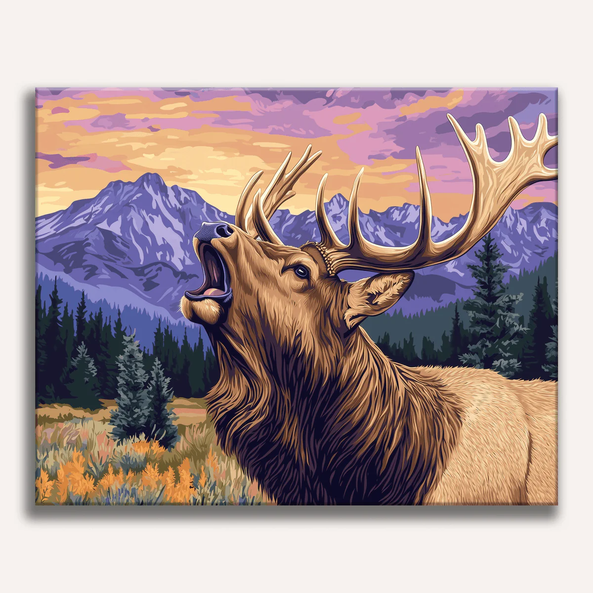 Bugling Elk