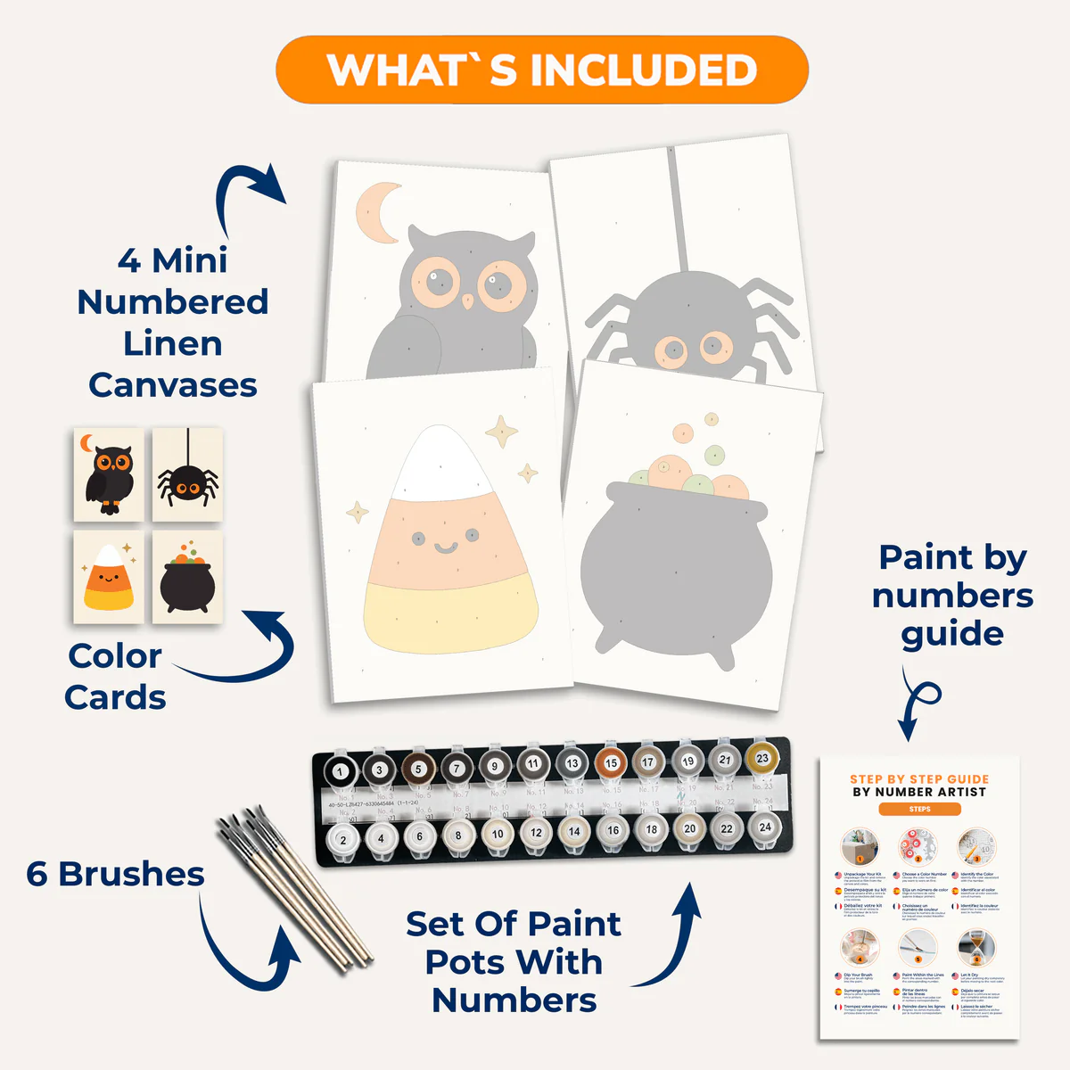 Candy Corn Coven | 4 Mini Kits - Image 3