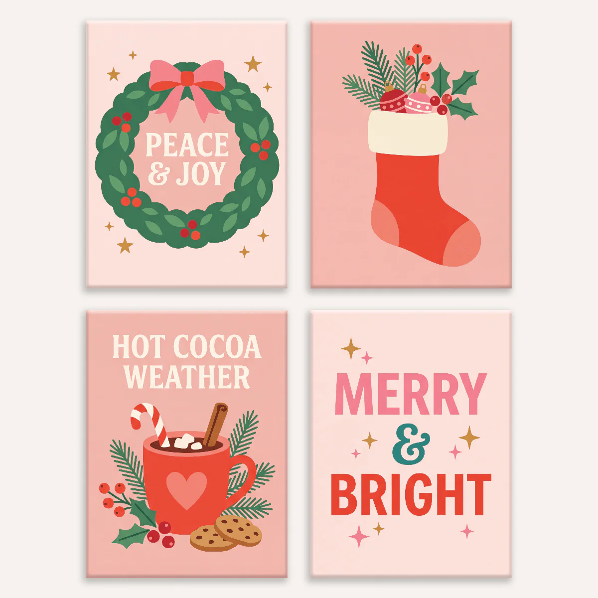 Christmas Merriment | 4 Mini Kits
