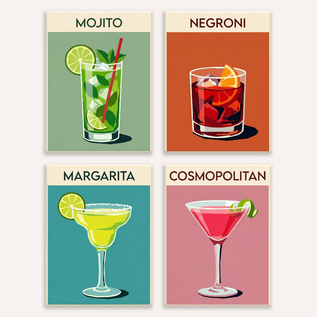 Classic Cocktails | 4 Mini Kits