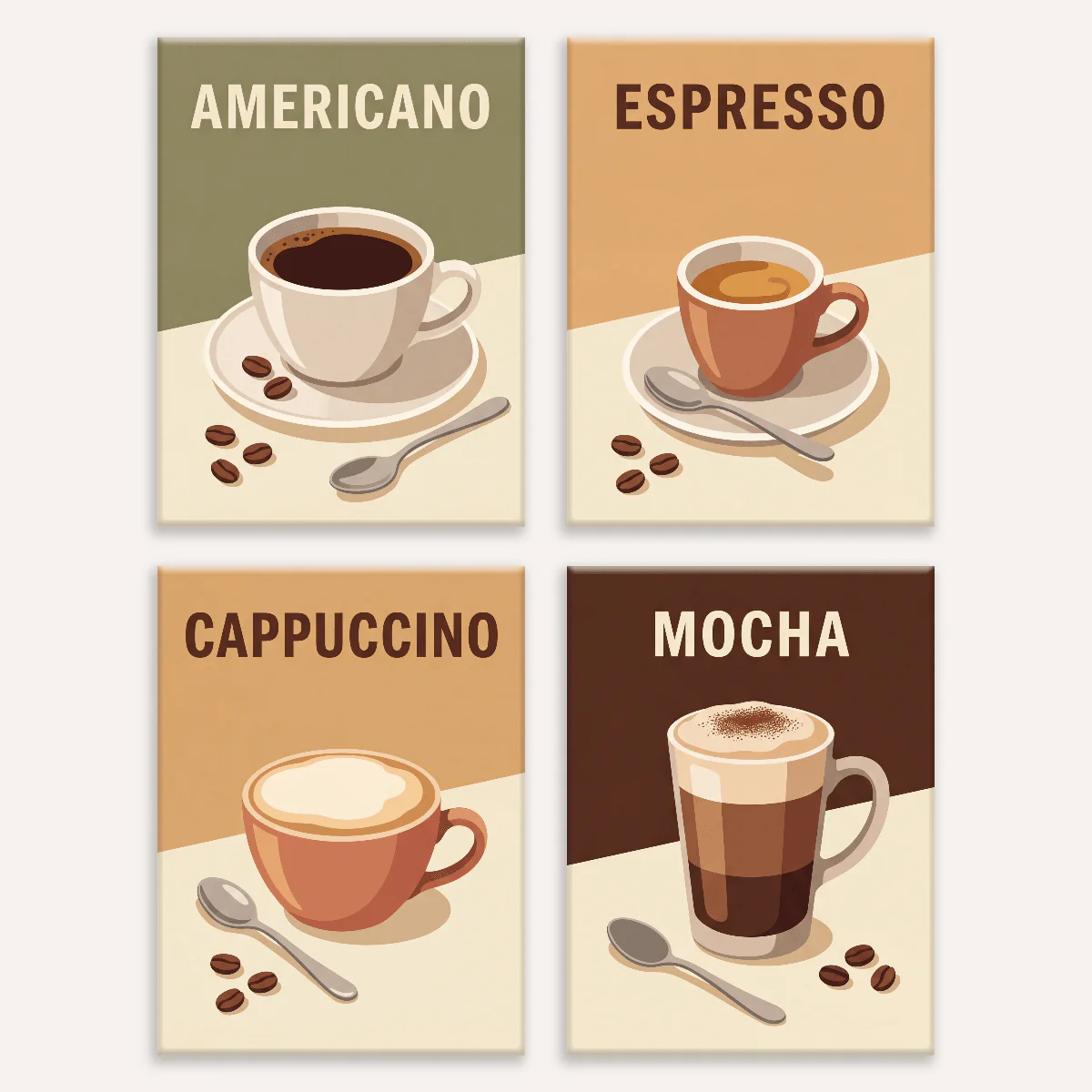 Coffee Menu | 4 Mini Kits
