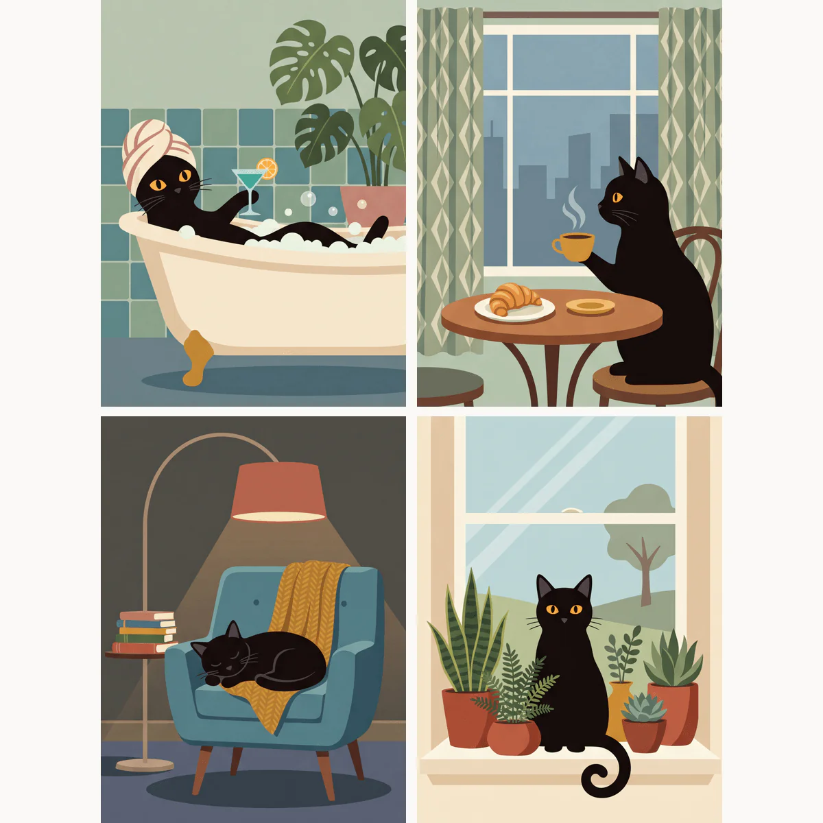 Cozy Cat Days | 4 Mini Kits - Image 2