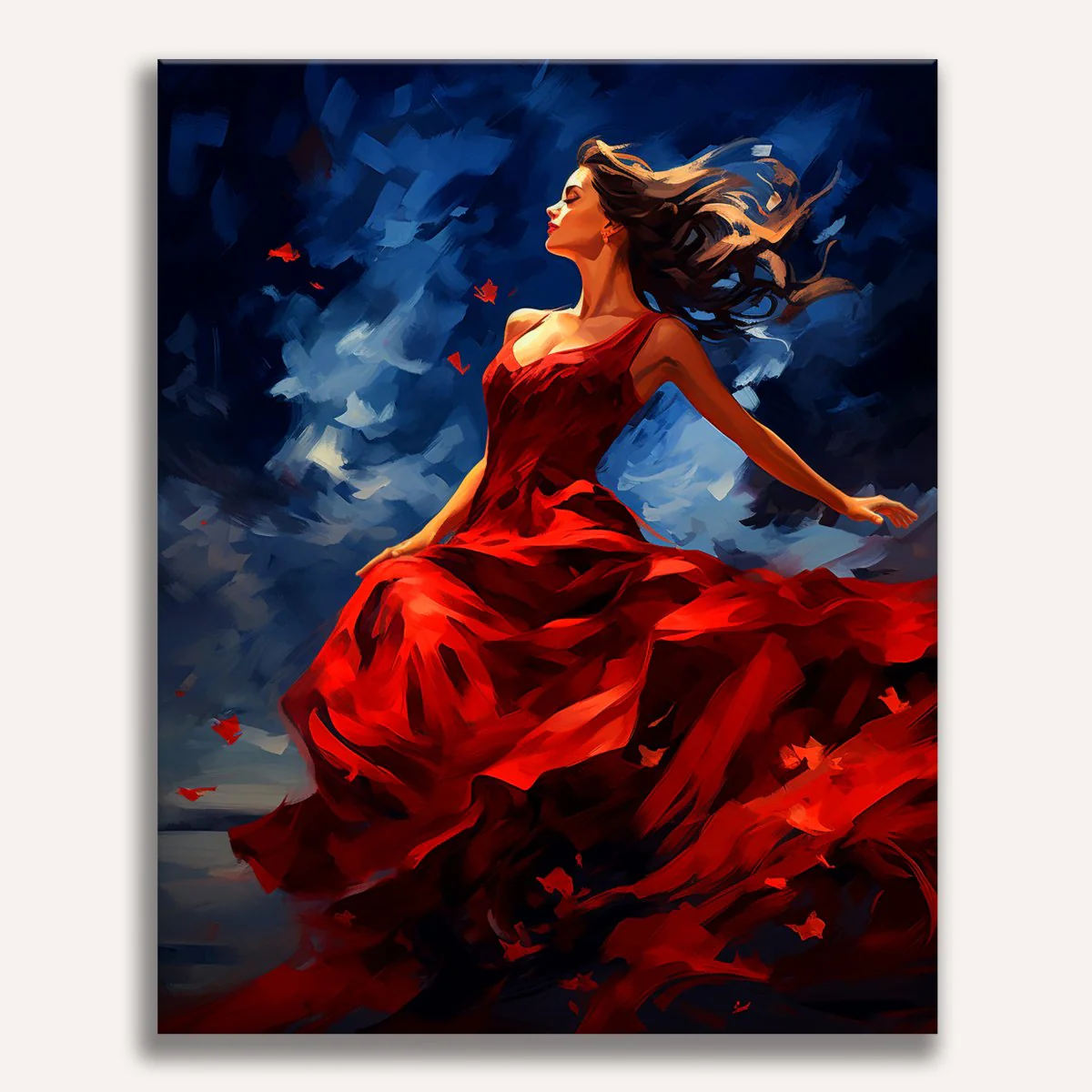 Dancer in Red