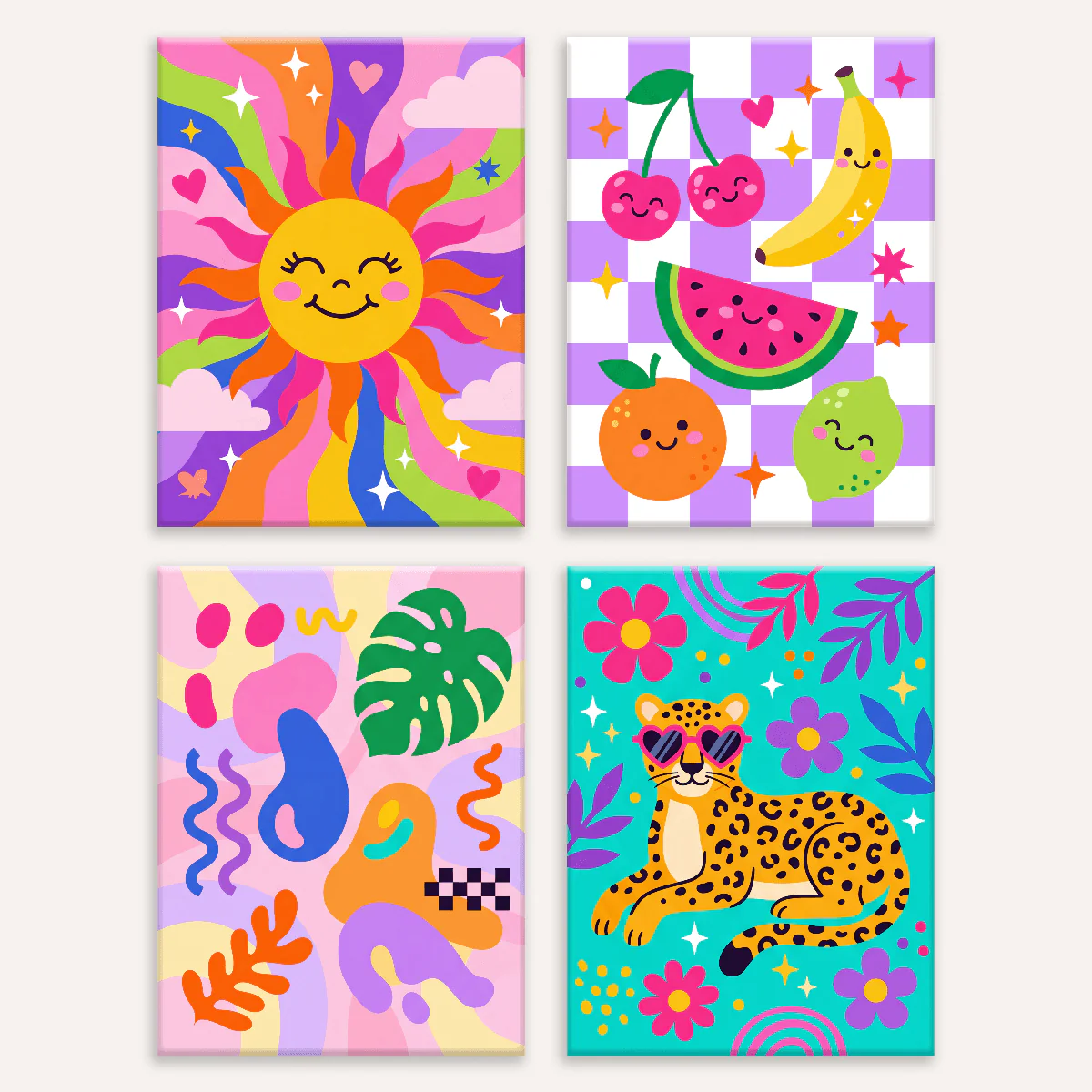 Groovy Vibes | 4 Mini Kits