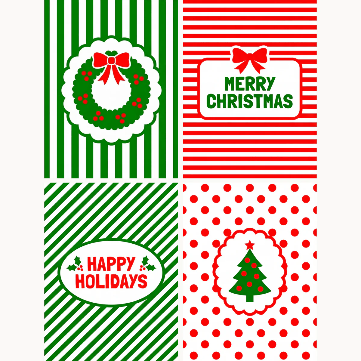 Happy Holidays | 4 Mini Kits - Image 2