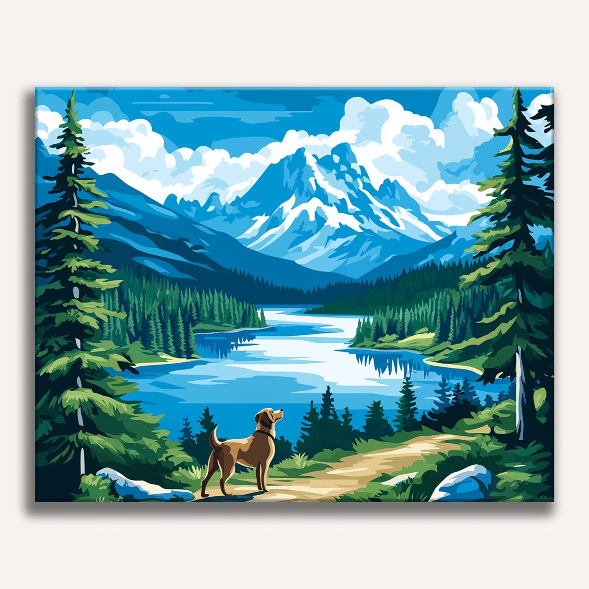 Hiking Dog