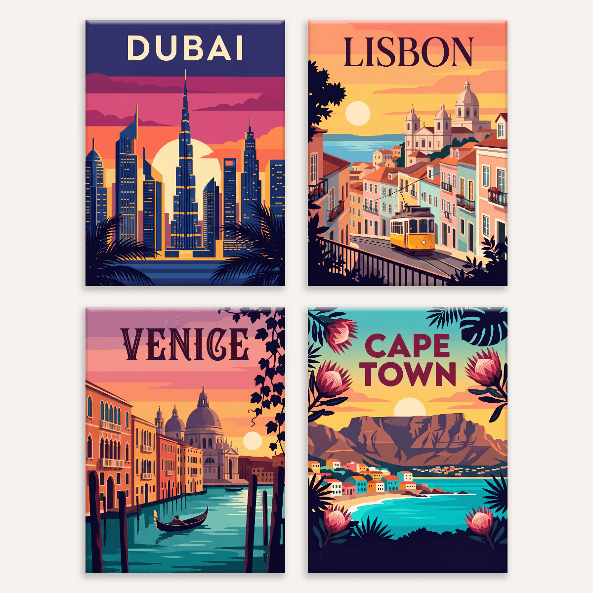 Passport Stamps | 4 Mini Kits