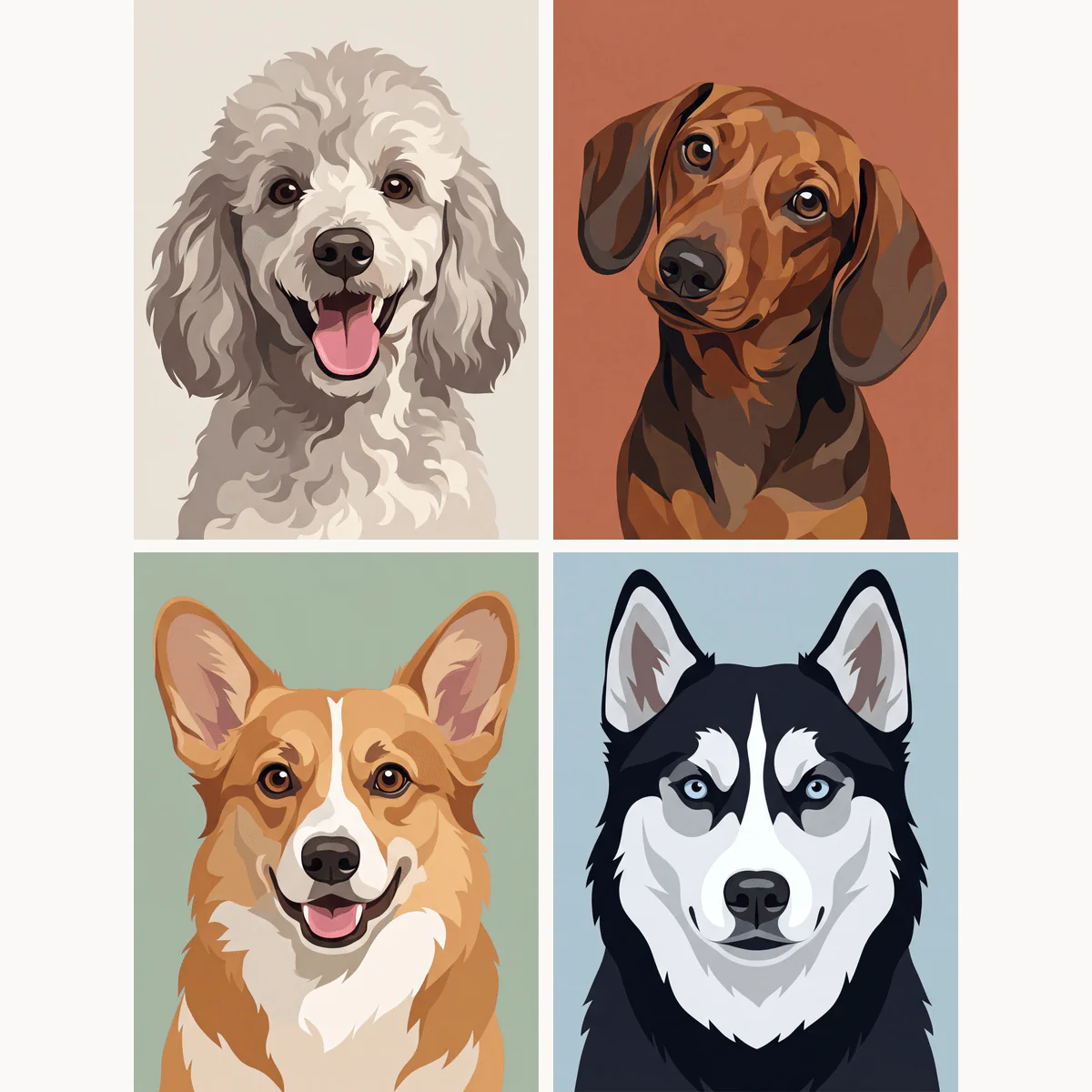 Pup Portraits Vol. 2 | 4 Mini Kits - Image 2