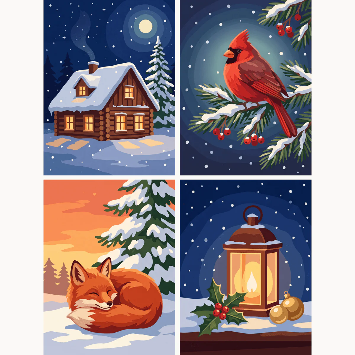 Winter Nights | 4 Mini Kits - Image 2